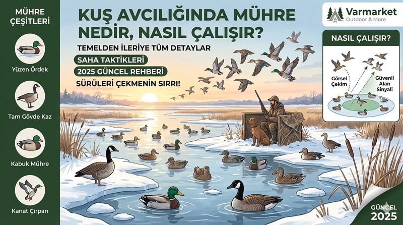 Kuş Avcılığında Mühre Nedir, Nasıl Çalışır? (Temelden İleriye Tüm Detaylar) - 2025 Rehberi