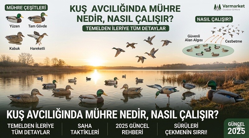 Kuş Avcılığında Mühre Nedir, Nasıl Çalışır? (Temelden İleriye Tüm Detaylar) - 2025 Rehberi