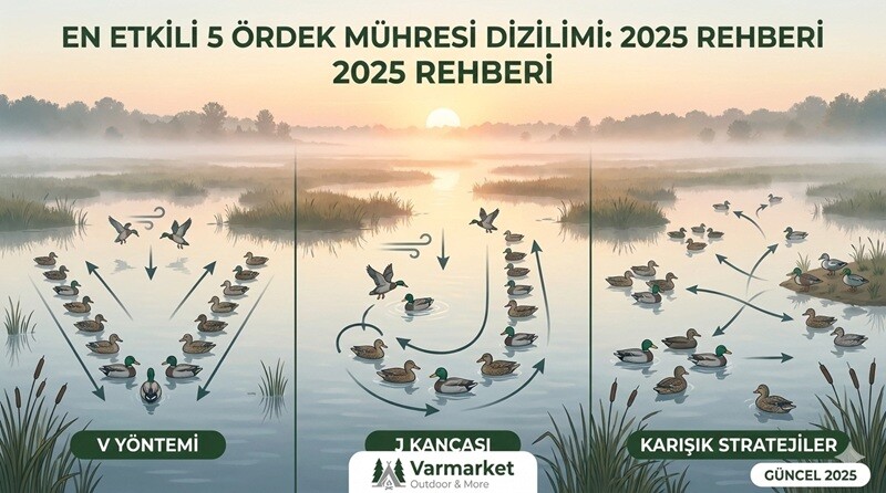 En Etkili 5 Ördek Mühresi Dizilimi: V Yöntemi, J Kancası ve Karışık Stratejiler (2025 Taktik Rehber)