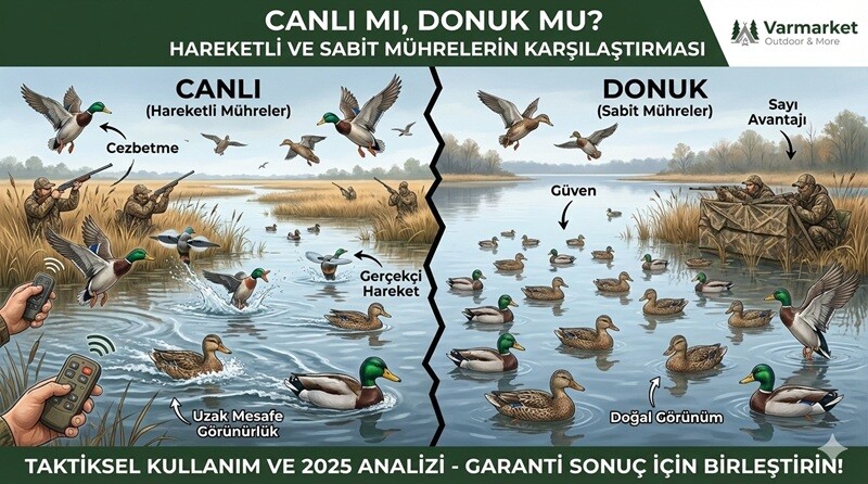 Canlı mı, Donuk mu? Hareketli Mühreler ile Sabit Mührelerin Karşılaştırması ve Taktiksel Kullanımı (2025 Analiz)