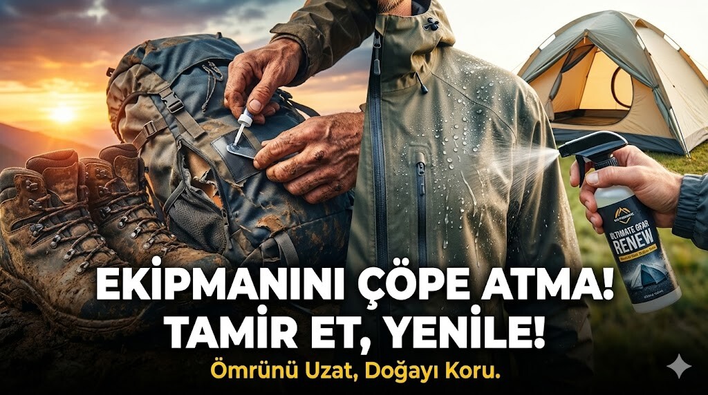 Trekking Ekipmanı Tamiri: Su Geçirmezlik Yenileme ve Bakım Rehberi